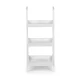 ModernHome 3-Tier Ladder Shelf Nightstand, White