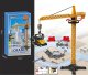 Bakalu Construction Tower Crane Set with 50 Elements & Surprise Vehicle