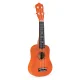 Ecotoys Kids Wooden Ukulele, Brown