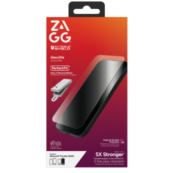 ZAGG Invisibleshield Glass Elite Tempered Glass  iPhone 17 Pro Max