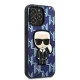 Karl Lagerfeld Monogram Ikonik Patch Case for iPhone 13 / 13 Pro, Blue