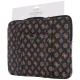 Guess Sleeve Peony Pocket Triangle 14\" Laptop Bag - Black