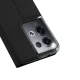 Dux Ducis Skin Pro Wallet Case for Oppo Reno 8 Pro with Stand and Card Slot, Black