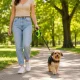 Retractable Dog and Cat Leash with Lock 5m (up to 15kg)