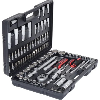 KS Tools 1/4" + 1/2" Socket Wrench Set, 94 Pieces, 911.0694