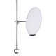 Amaran Verge Desk Clamp Stand, Silver