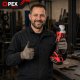OPEX TOOLS OPX28010 Cordless Angle Grinder, 125mm, 21V, 2x 3.0Ah Batteries