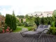 MultiGarden 2-Person Outdoor Daybed with Canopy, Double Chaise Lounge for Patio, Grey