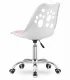 Leobert PRINT Office Chair, White/Pink