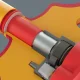 Wera 410 i VDE A RA VDE-Insulated T-Handle Ratchet Adapter Screwdriver 1/4\"