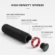 Rockbros BT1001BKRD Sponge Bicycle Handlebar Grips - Black/Red