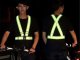 Reflective Safety Harness for Running Cycling Motorcycle, High Visibility Green