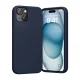 Vention Silicone Case for iPhone 15 Plus with MagSafe KUFL0-20, Blue