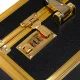 Activeshop Hairdressing and Barber Case, Black/Gold