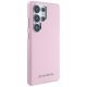 Karl Lagerfeld Saffiano MagSafe Case for Samsung Galaxy S25 Ultra, Pink