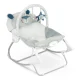 Ricokids 7328 Baby Bouncer with Vibration, Grey
