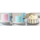 Cake Decoration Scraper Spatula AG406H, White