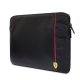 Ferrari Carbon & Smooth Laptop Sleeve 14\" Black