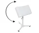 Activeshop Wide Pedicure Footrest, White