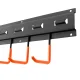Maclean MC-193 Steel Wall Organizer for Garden Tools, 40 cm