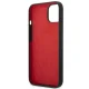 Ferrari iPhone 14 Case Silicone Metal Logo, Black