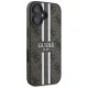 Guess 4G Printed Stripes MagSafe Case for iPhone 16 - Brown