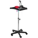 Gabbiano 006 Hairdressing Trolley, Black