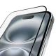 Puro Frame Tempered Glass Screen Protector for iPhone 16, 9H