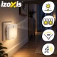 Plug-in LED Night Light with Motion Sensor Izoxis, 2 pcs