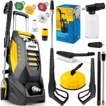 Humberg HM-302 Pressure Washer, 2500W, 195 bar