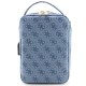Guess 4G Printed Stripes Organizer Bag, Blue