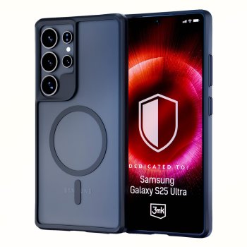 3mk Satin Armor MagCase for Samsung Galaxy S25 Ultra Transparent