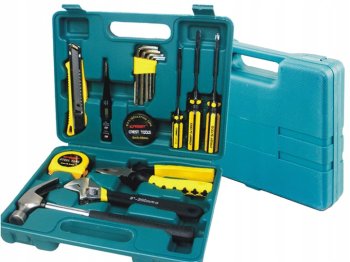 Набор инструментов в чемодане для Дома Гаража Мастерской, 16 шт.