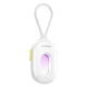 Baseus Heyo Series II Hidden Camera Detector with Alarm and Mini Flashlight + Baseus Simple USB-A - USB-C Cable - White