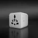 SBS TEADAPTUNI Universal Travel Adapter, White