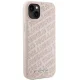 Karl Lagerfeld iPhone 15 Plus / 14 Plus Case Quilted K Pattern, Pink
