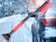 Telescopic Car Ice Scraper and Snow Brush 2in1, 72-86 cm