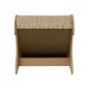 Cat Scratcher Lounger Bed, Brown