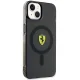 Ferrari iPhone 14 Plus Case Translucent MagSafe, Black