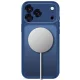 Tech-Protect MagPeak MagSafe CC Case for iPhone 18 Pro Max / 17 Pro Max - Matte Navy Blue