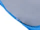 Pop-up Beach Tent with UV Protection, Blue/Silver