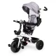 Ecotoys JM-322 Kids Tricycle with 360° Swivel Seat and Canopy, Grey