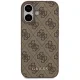 Guess 4G Classic Case for iPhone 17, Brown