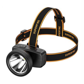 Headlamp Superfire HL55 150lm 270m USB-C