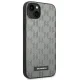 Karl Lagerfeld Saffiano Mono Metal Logo Case for iPhone 14 Plus, Gray