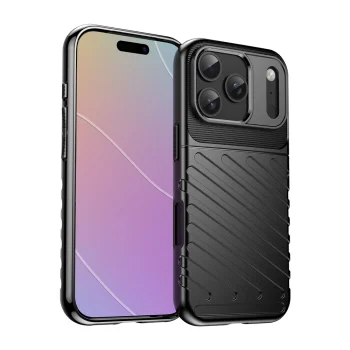 Thunder Case for iPhone 17 Pro, Black