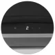 Kitchen Chimney Cooker Hood 60 cm Black Berdsen BT-216