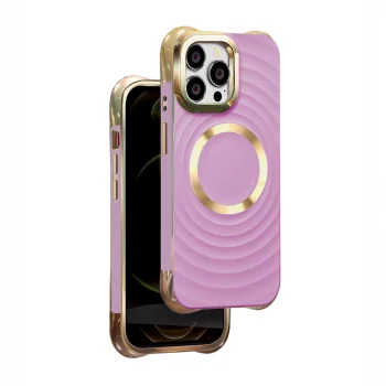 TFO Circle Glam Mag Case for iPhone 14 Pro Purple