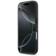 Mercedes iPhone 17 Pro Case Plain Smooth Leather MagSafe, Black