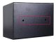 Small Electronic Safe for Home and Office with Digital Code and Key, Black